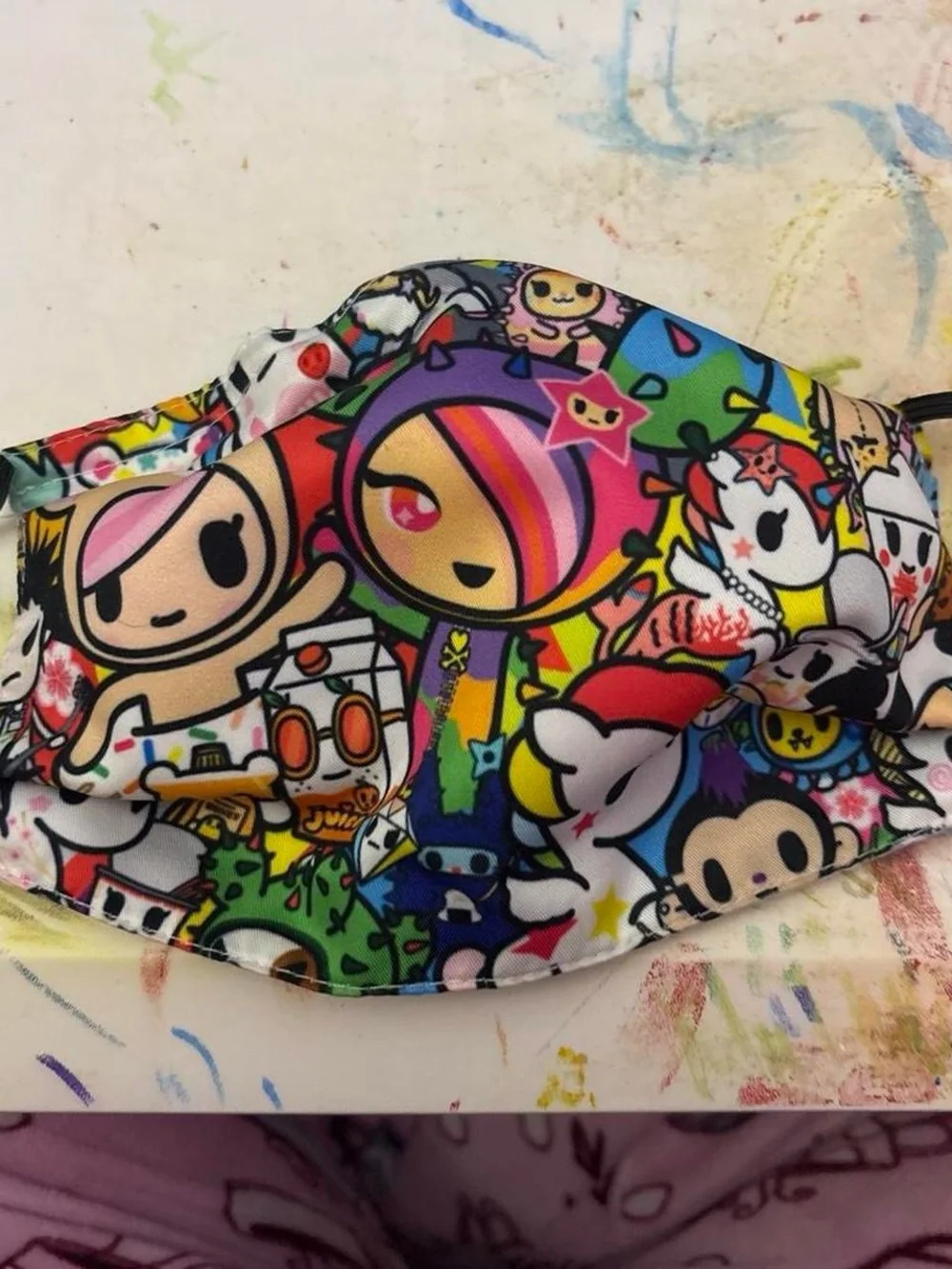 Tokidoki Adult Face Masks Set of 2